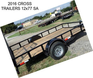 2016 CROSS TRAILERS 12x77 SA