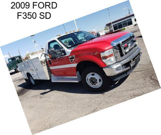 2009 FORD F350 SD