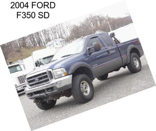 2004 FORD F350 SD