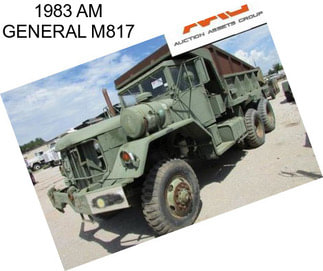 1983 AM GENERAL M817