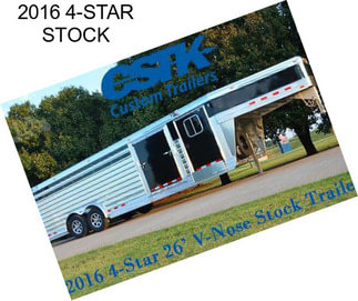 2016 4-STAR STOCK