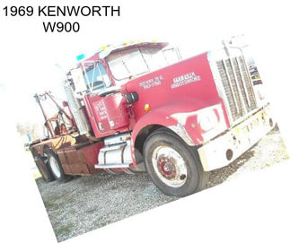 1969 KENWORTH W900