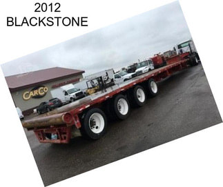 2012 BLACKSTONE