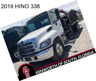 2019 HINO 338