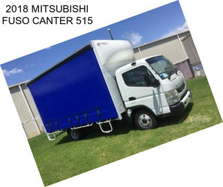 2018 MITSUBISHI FUSO CANTER 515
