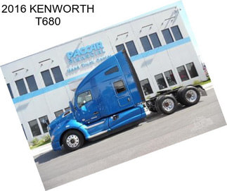 2016 KENWORTH T680