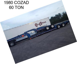 1980 COZAD 60 TON