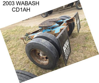 2003 WABASH CD1AH