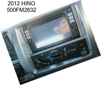 2012 HINO 500FM2632