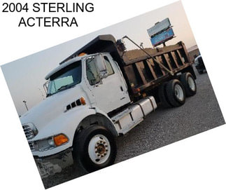 2004 STERLING ACTERRA