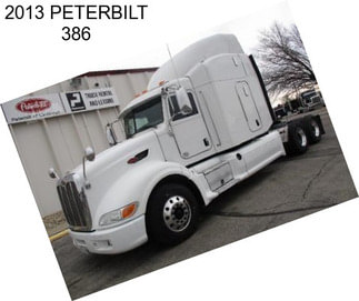 2013 PETERBILT 386