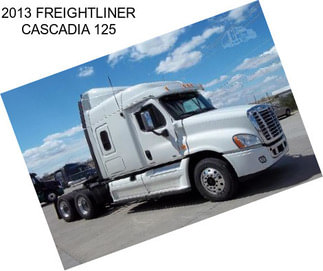 2013 FREIGHTLINER CASCADIA 125