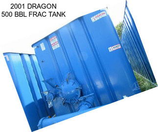 2001 DRAGON 500 BBL FRAC TANK