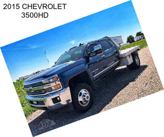 2015 CHEVROLET 3500HD