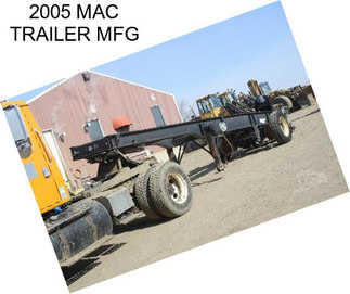 2005 MAC TRAILER MFG