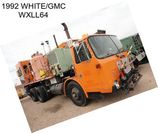 1992 WHITE/GMC WXLL64