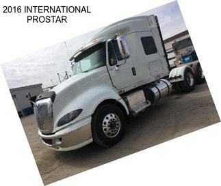 2016 INTERNATIONAL PROSTAR