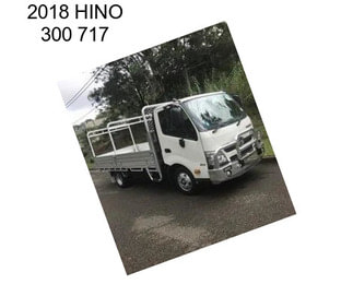 2018 HINO 300 717