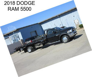 2018 DODGE RAM 5500