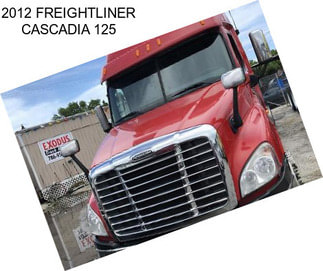 2012 FREIGHTLINER CASCADIA 125