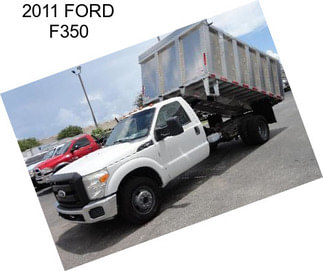 2011 FORD F350