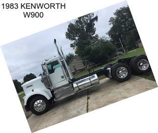 1983 KENWORTH W900