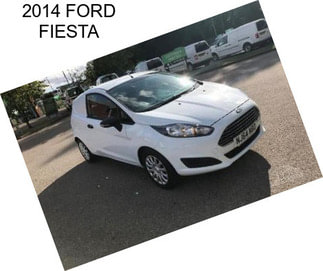 2014 FORD FIESTA