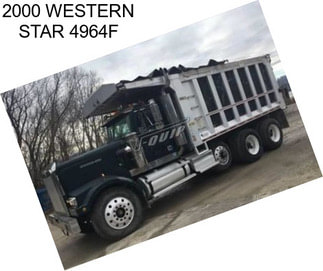 2000 WESTERN STAR 4964F