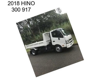 2018 HINO 300 917