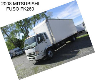 2008 MITSUBISHI FUSO FK260