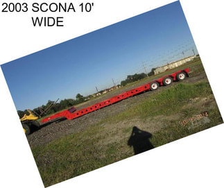 2003 SCONA 10\' WIDE