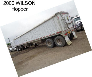 2000 WILSON Hopper