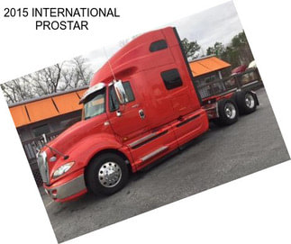 2015 INTERNATIONAL PROSTAR