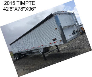 2015 TIMPTE 42\'6\'\'X78\'\'X96\'\'