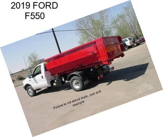 2019 FORD F550