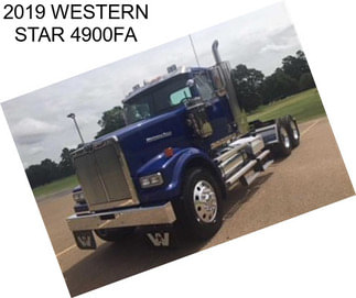 2019 WESTERN STAR 4900FA