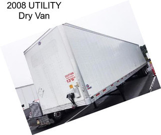 2008 UTILITY Dry Van