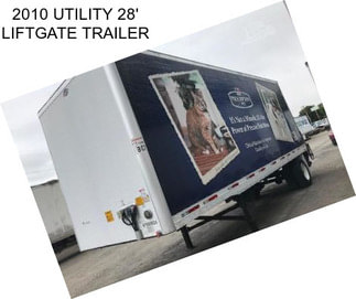 2010 UTILITY 28\' LIFTGATE TRAILER