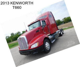 2013 KENWORTH T660