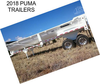 2018 PUMA TRAILERS
