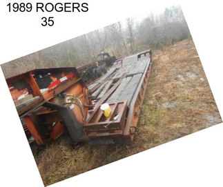 1989 ROGERS 35