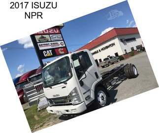 2017 ISUZU NPR