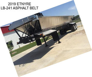 2019 ETNYRE LB-241 ASPHALT BELT