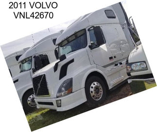 2011 VOLVO VNL42670