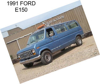 1991 FORD E150