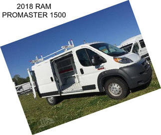 2018 RAM PROMASTER 1500