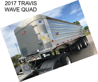 2017 TRAVIS WAVE QUAD