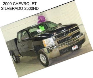 2009 CHEVROLET SILVERADO 2500HD