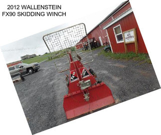 2012 WALLENSTEIN FX90 SKIDDING WINCH