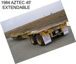 1984 AZTEC 45\' EXTENDABLE